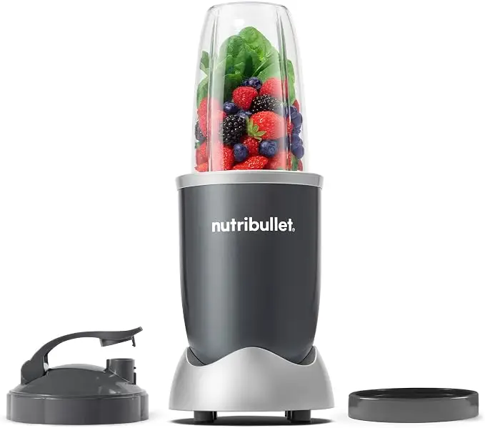 NutriBullet personal blender, dark gray, 24 oz