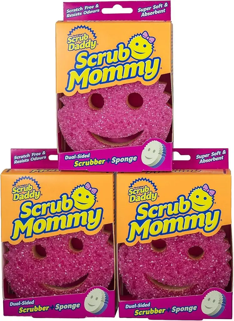 Scrub Daddy Scrub Mommy 3 pack cleaning sponges